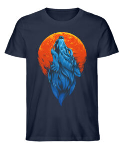 Howling Wolf - Men Premium Organic Shirt-6887